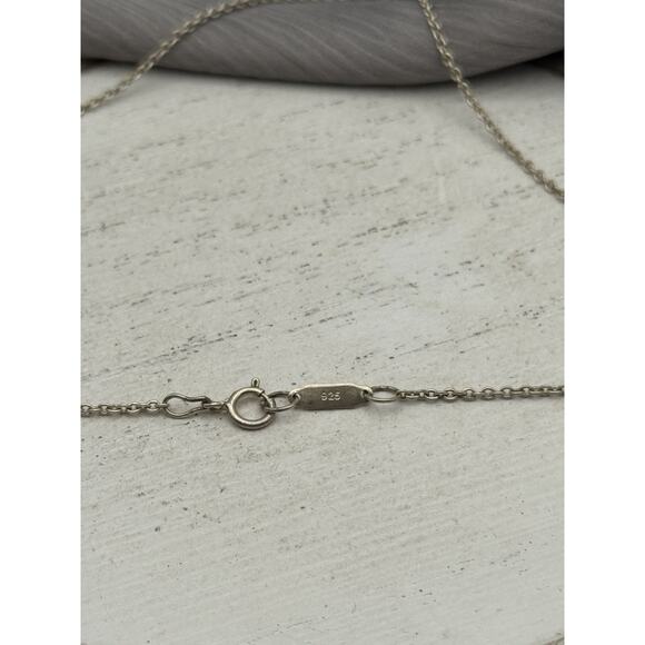 TIFFANY & CO. Sterling Silver Elsa Peretti Starfish Necklace 2.72 G / 18 In - Picture 8 of 10